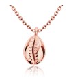 Lovely Shells shaped Silver Necklace SPE-5248